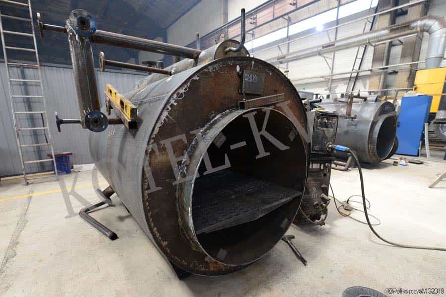 Изготовление дровяного парогенератора