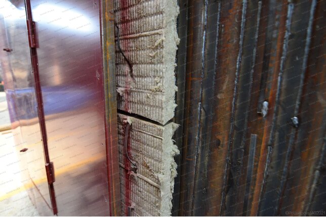 Котел угольный 1160 кВт - обмуровка