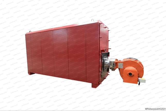 Мазутный котел 1.6 МВт промышленный