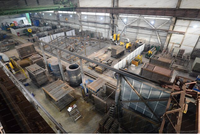 Газовый котел 250 кВт производство