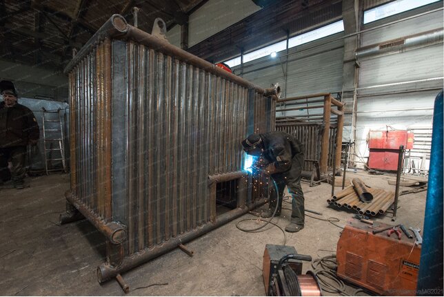 Изготовление котла КВм 1.5 МВт