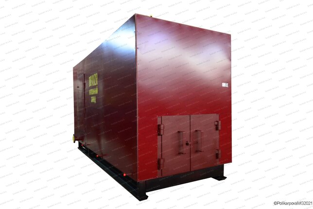 На древесных отходах котел 900 кВт